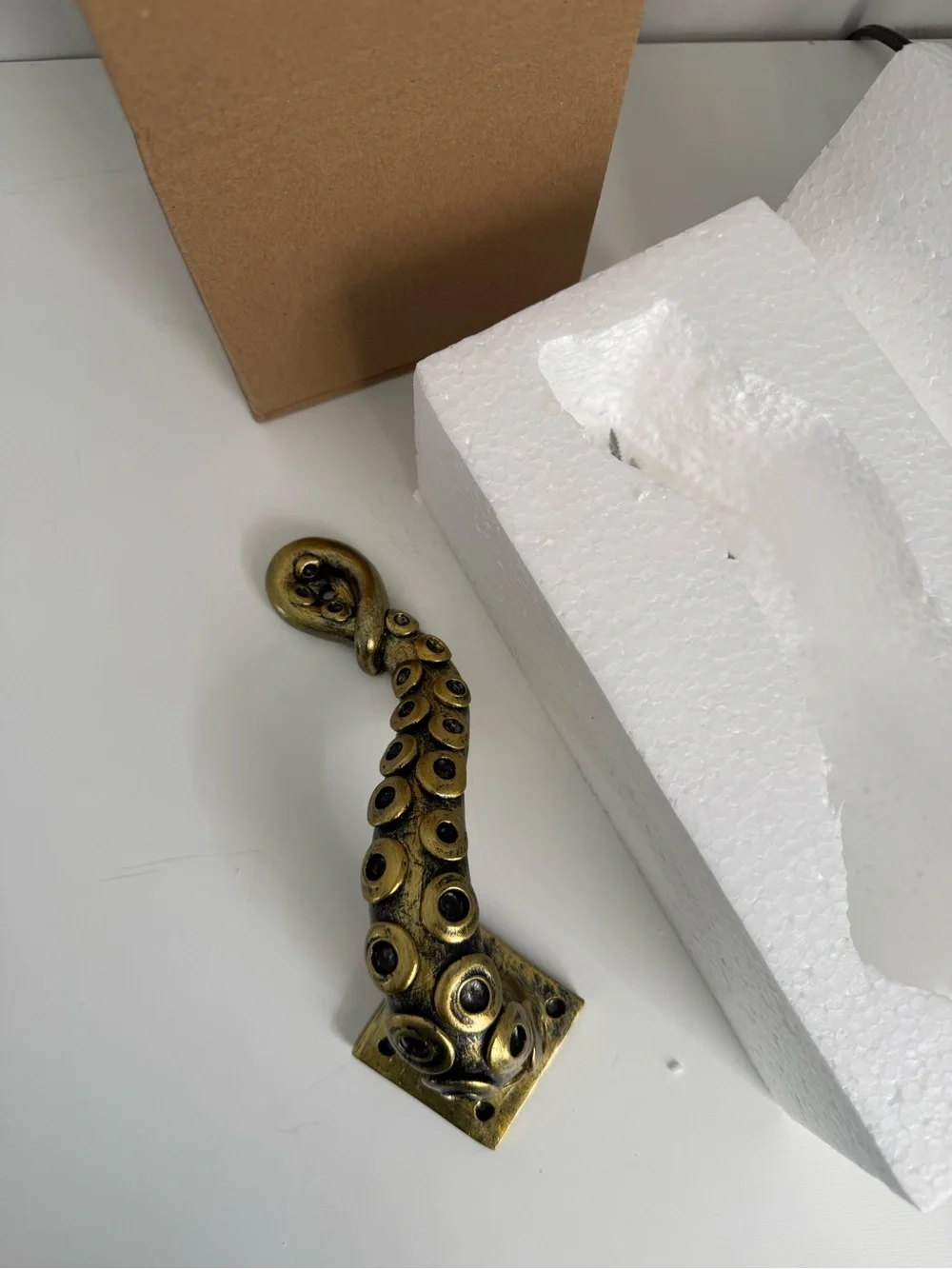 Octopus Bronze Door Handle Pull